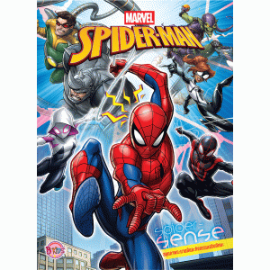 SPIDER-MAN สมุดภาพระบายสีและกิจกรรมเสริมทักษะ Spider-Sense